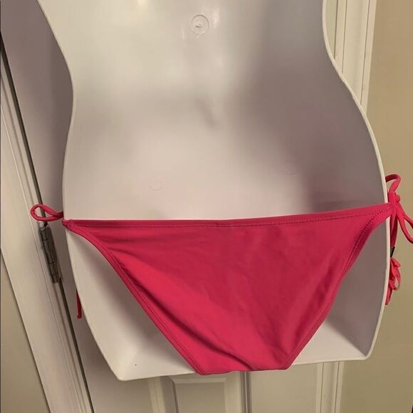 BP Nordstrom Bohemian Tassel Bikini Bottom Hot Pink S - Picture 3 of 11